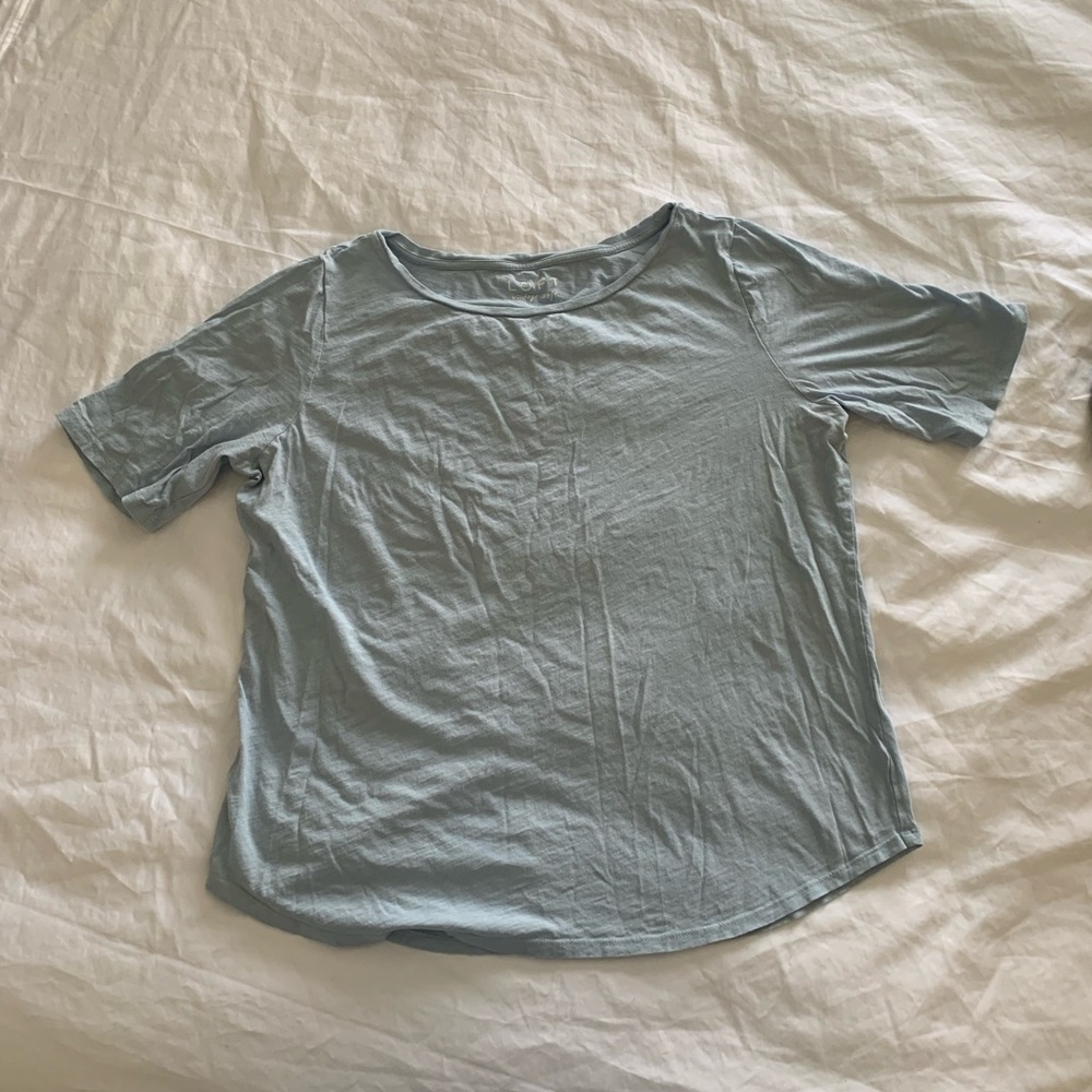 Loft vintage soft light blue tee
